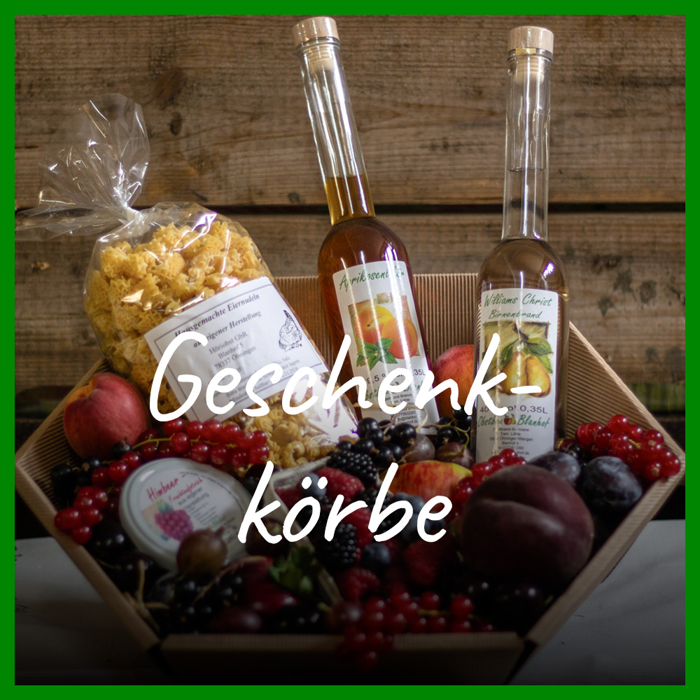 Individuell zusammengestellte Geschenkkörbe, nach Ihren Wünschen und Geschmack, zu jedem Anlass