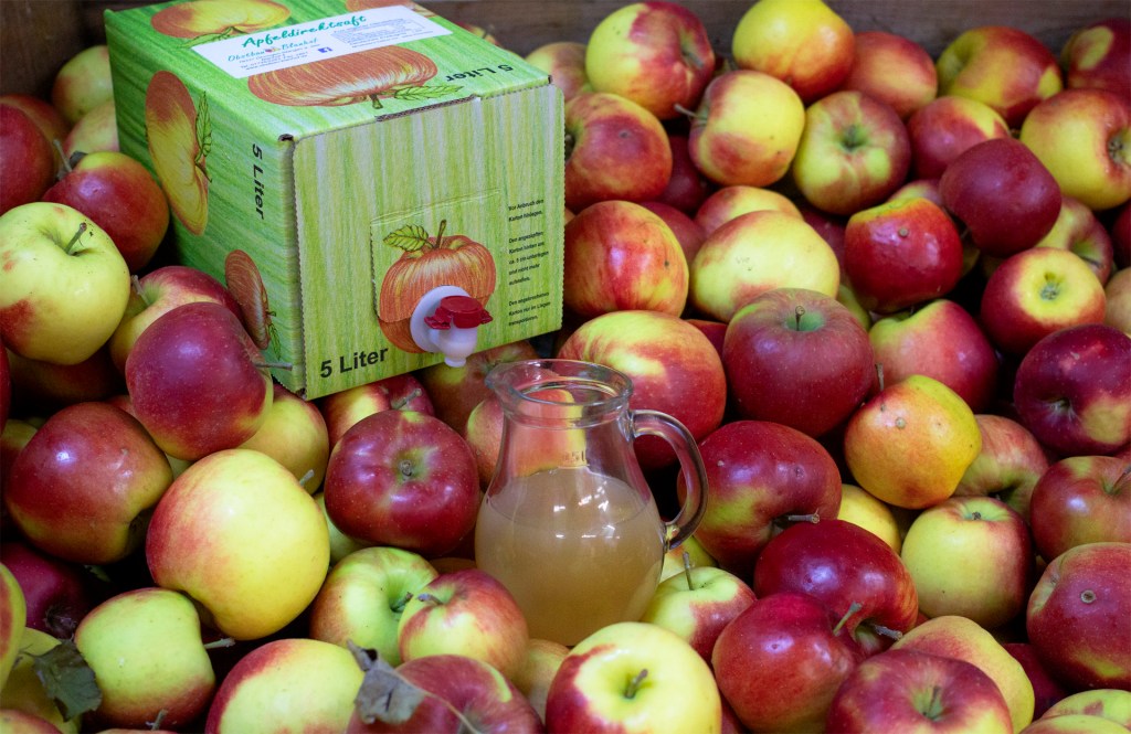 Apfeldirektsaft vom Obstbau Blanhof